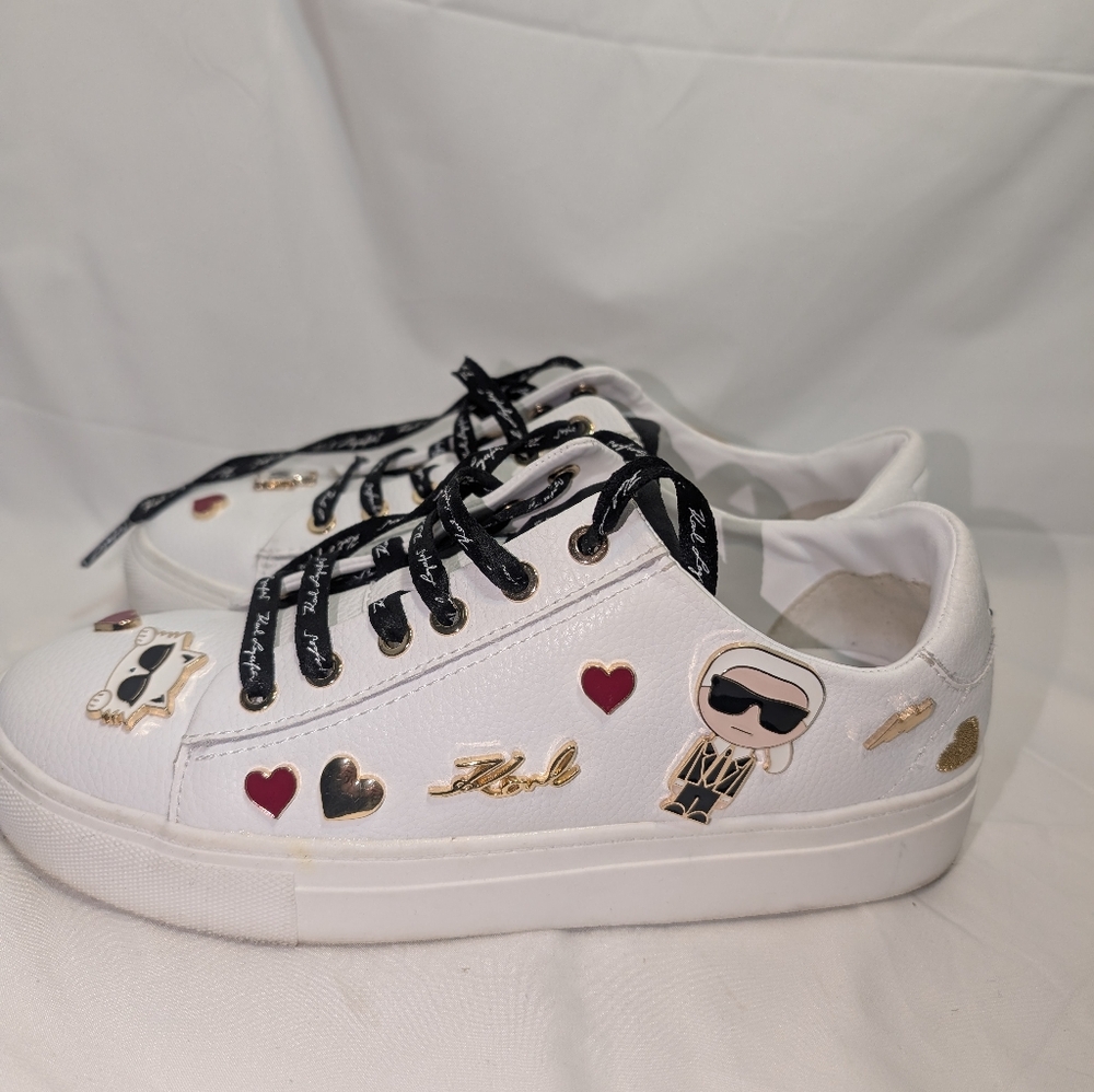 Karl Lagerfeld Paris Women's Cate Embellished Sneakers Women's Shoes